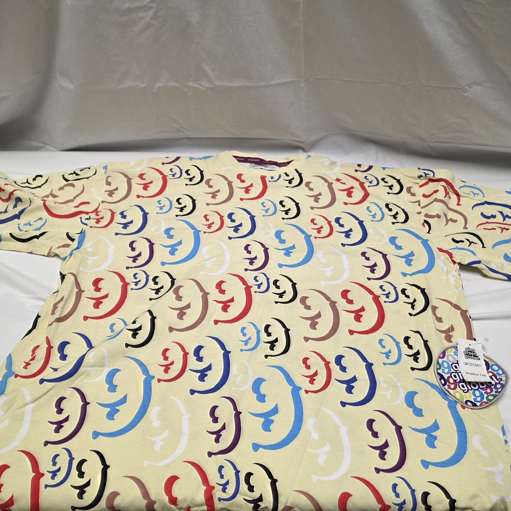 Colorful Patterned Short Sleeve Tee